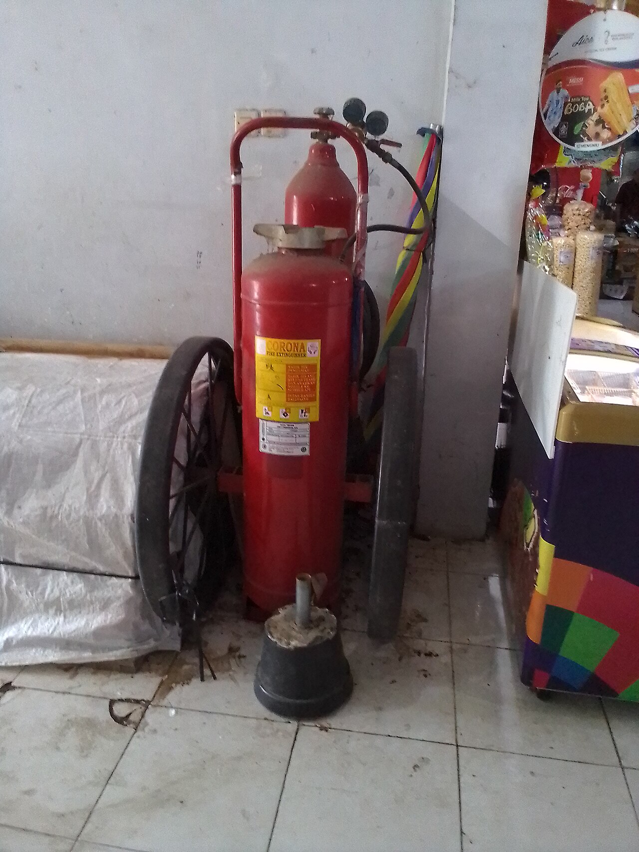 Operasi pemadaman kebakaran togobinongko